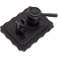 Смеситель Lemark Jasmine с гигиеническим душем, встраиваемый LM6619ORB
