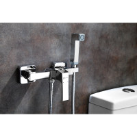Смеситель Lemark Unit с гигиеническим душем, встраиваемый LM4518C