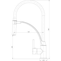 Смеситель Lemark Soul для кухни LM6007C