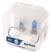 Автолампа, 2шт. H3 55 PK22s RANGE POWER WHITE 4500K 12V 1 10 NEW NARVA 486022100