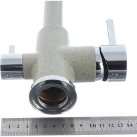 Смеситель для кухни Paulmark ESSEN, серый, Es213011-310