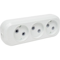 Колодка IN HOME У-3-GRAND 3-х местная 5030 4690612000473