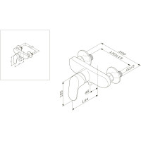 Смеситель для душа AM.PM F8020016