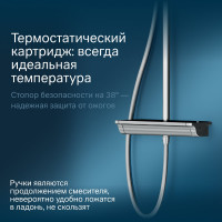 Душевая система, набор AM.PM F0770A400