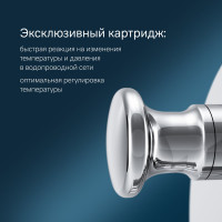 Смеситель для ванны и душа AM.PM Like встраиваемый F8085000