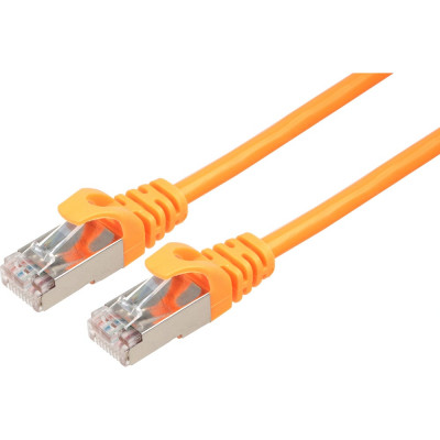 Патч-корд Cablexpert FTP кат. 5e, 0.5м, литой, многожильный оранжевый PP22-0.5M/O