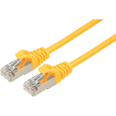 Многожильный патч-корд Cablexpert FTP кат.6, 10м, литой, жёлтый PP6-10M/Y-O