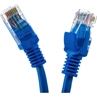 Многожильный литой патч-корд Cablexpert UTP кат.5e, 20м, синий PP12-20M/B