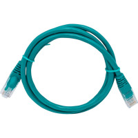 Многожильный патч-корд Cablexpert UTP кат.6, 1м, литой, зелёный PP6U-1M/G
