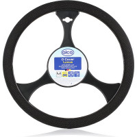 Чехол на руль Alca Luxus черный, Бусинки 37-39 см 591000