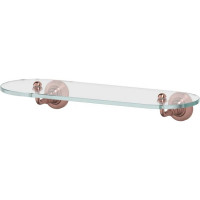 Полка с держателями 3SC 40 cm стекло; античная медь STI 614