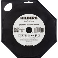 Диск пильный Hilberg Industrial Ламинат 300x30x120Т HL300