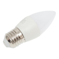 Светодиодная лампа Volpe LED-C37-7W/DW/E27/FR/NR. Форма свеча, матовая. UL-00003797