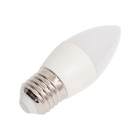 Светодиодная лампа Volpe LED-C37-9W/NW/E27/FR/NR. Форма свеча, матовая. UL-00003806