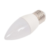 Светодиодная лампа Volpe LED-C37-9W/NW/E27/FR/NR. Форма свеча, матовая. UL-00003806