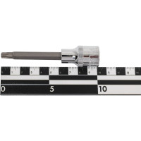 Насадка торцевая 1/2"DR с вставкой-битой TORX, Т40, 100 мм Ombra 121940