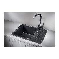Мойка для кухни GRANULA ST-5803 черный 5803, ЧЁРНЫЙ