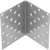 Крепежный равносторонний уголок СИБРТЕХ 2,0 мм, KUR 60x60x80 мм P 46422