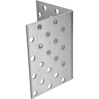 Крепежный равносторонний уголок СИБРТЕХ 2,0 мм, KUR 60x60x80 мм P 46422