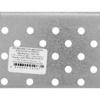 Крепежный равносторонний уголок СИБРТЕХ 2,0 мм, KUR 60x60x80 мм P 46422