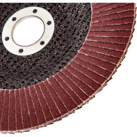 Круг лепестковый торцевой КЛТ-1 Без бренда зернистость Р80,150x22,2 мм,// 74009