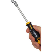 Набор стержней M-TEC с трещоткой и отверткой 1/4" Felo ERGONIC в кейсе, 10 шт 05781006