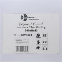 Диск алмазный отрезной TRIO-DIAMOND 300x32x15 Grand Segment Песчаник SWS901