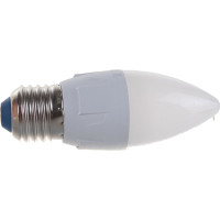 Светодиодная лампа Uniel Форма свеча, матовая. Серия ЯРКАЯ LED-C37 7W/NW/E27/FR PLP01WH UL-00002412