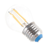 Светодиодная лампа Uniel Форма шар Серия Sky LED-G45-9W/3000K/E27/CL PLS02WH UL-00005174