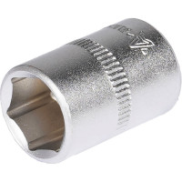 Головка торцевая шестигранная (12 мм, 1/4" DR, пластиковый подвес) Airline AT-S14-08