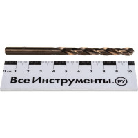 Сверло по металлу кобальтовое HSS-Со (7х69х109 мм) REDVERG 6621079