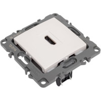 Розетка ЭРА 12-3114-15 HDMI, IP20, 12, перламутр Б0027490