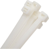 Кабельные стяжки Airline хомуты 3,6 х 200 мм, пластиковые, белые, 10 шт. ACT-N-05