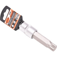 Головка со вставкой SPLINE M16 1/2", L=100 мм Professional АвтоDело 39206 14663