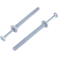 Дюбель-гвоздь с бортиком Метизный двор 6x60 Wkret-Met, 200 шт. 4607159068576