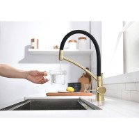 Смеситель для кухни Paulmark SIEGEN, бронза Si213111-BR