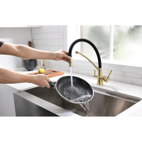 Смеситель для кухни Paulmark SIEGEN, бронза Si213111-BR