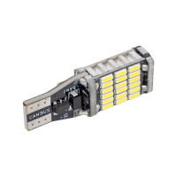 Автолампа SKYWAY диод T10 (W5W) 12V 45 SMD диодов 1-конт (CANBUS) белая, 2 шт. S08201239