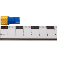 Автолампа диод T10 W5W 1 SMD диод EXTRA LIGHT без цоколя радиатор 1-контурная синяя SKYWAY S08201091