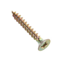 Потайной универсальный шуруп Метизный двор 5,0x35, желтый, 14 шт. 4690441018731