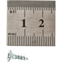 Потайной универсальный шуруп Метизный двор 3,5x12, белый, 45 шт. 4690441018908