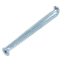 Потайной универсальный шуруп Метизный двор 5,0x90, белый, 5 шт. 4690441019301