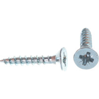 Потайной универсальный шуруп Метизный двор 4,5x25, оцинкованный, 500 шт. 4690441022264