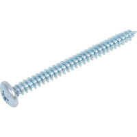 Шуруп с полукруглой головкой Метизный двор 4,8x50 оцинкованный DIN 7981, 200 шт. 4690441025395