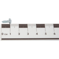 Шуруп с полукруглой головкой Метизный двор 3,5x 9,5 оцинкованный DIN 7981, 1000 шт. 4690441024565