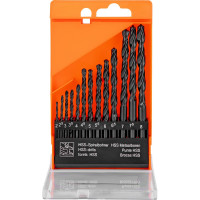 Набор сверл по металлу SPARTA 2-8 мм, HSS,13 шт.цилиндрический хвостовик// 723355