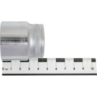 Торцовая головка "INDUSTRIE QUALITAT" хромосатинированная (FLANK, 1/2", 32 мм) Kraftool 27805-32_z01