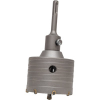 Коронка SDS-plus для кирпича и бетона 80 мм REDVERG 6632244