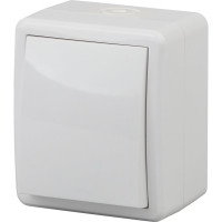 Переключатель ЭРА 11-1403-01 IP54, 10АХ-250В, ОУ, Эксперт, белый Б0020673