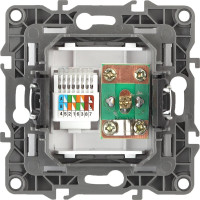 Комбинированная розетка ЭРА 12-3110-01 RJ45 TV, IP20, 12, белый Б0027441